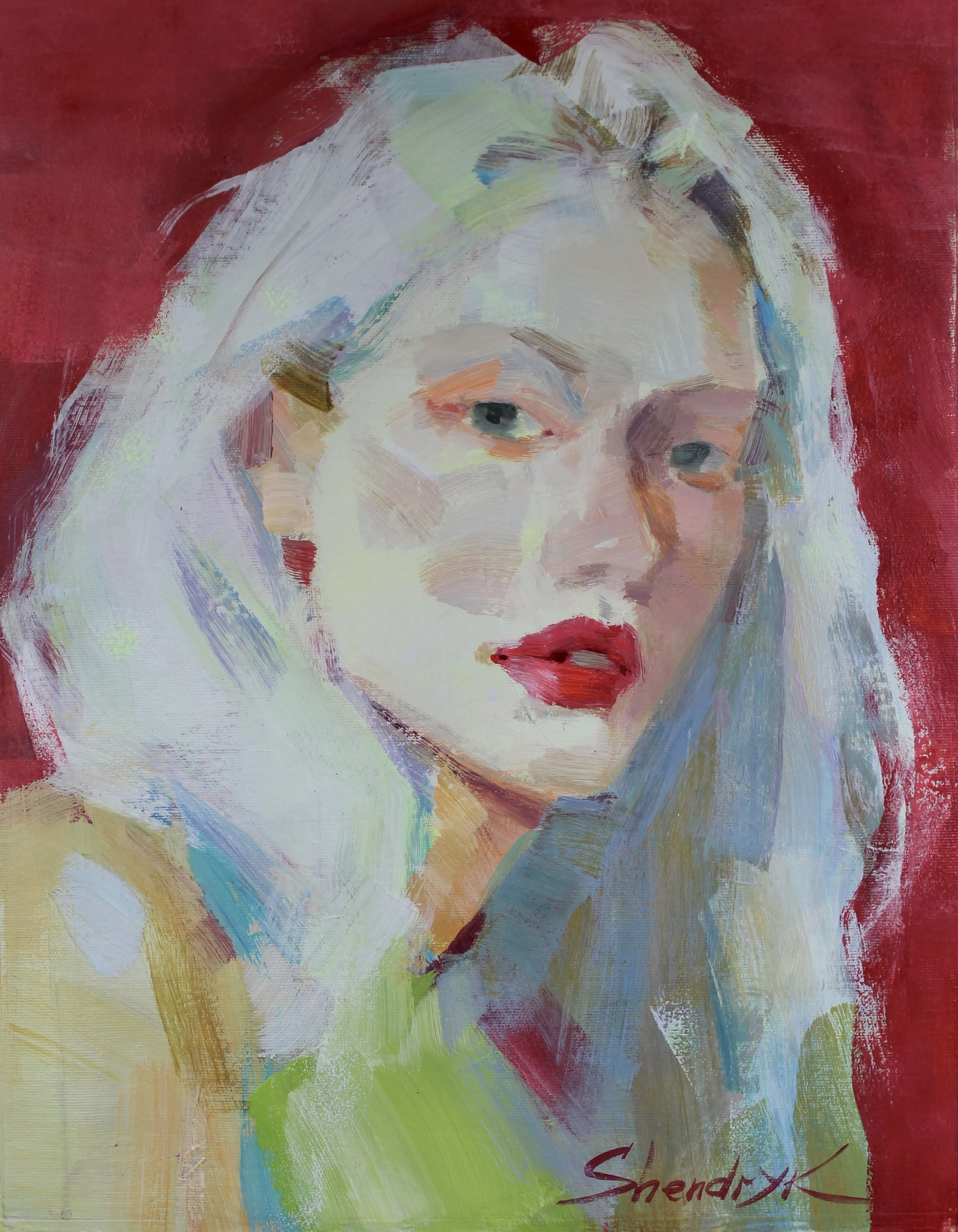 Image of Whisper of Light by Tetiana Shendryk, size: 35 × 45 cm, made of acrylic on canvas, Painting medium, priced at $300