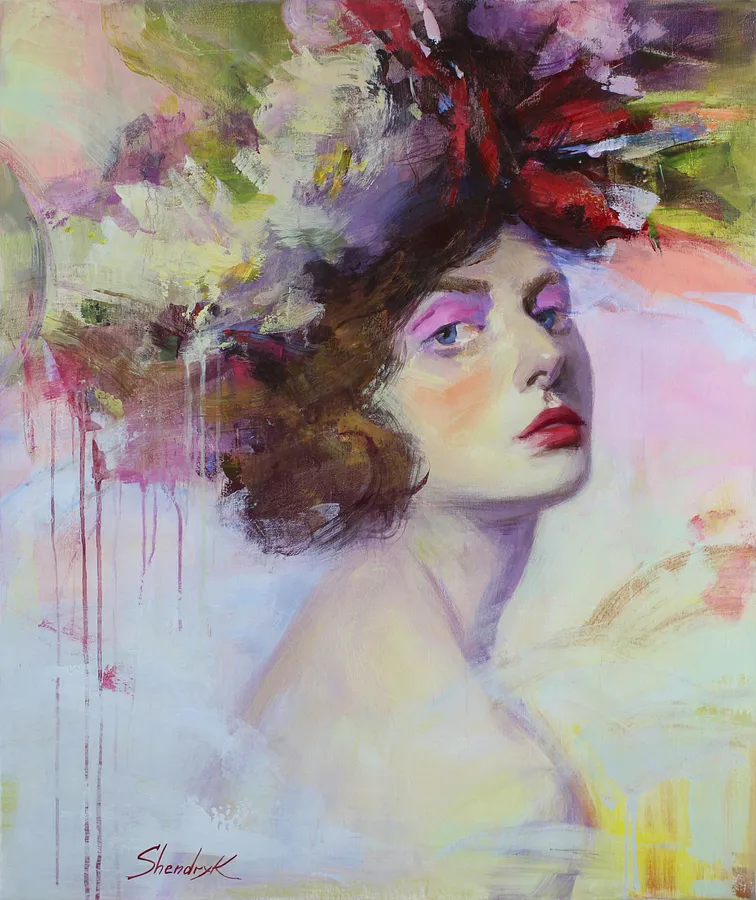 Image of Inner power by Tetiana Shendryk, size: 75 × 90 cm, made of Acrylic on Canvas, Painting medium, priced at $800