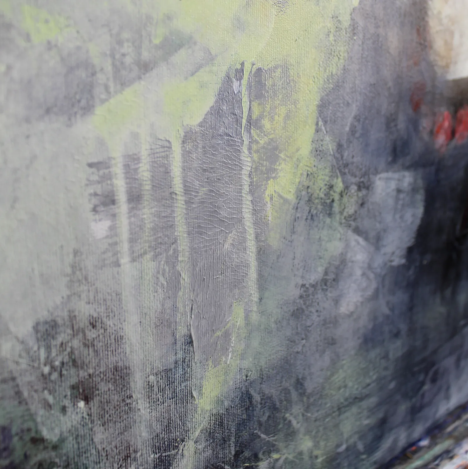 Image of Look by Tetiana Shendryk, size: 60 × 60 cm, made of acrylic on canvas, Painting medium Photo 5 of 5.