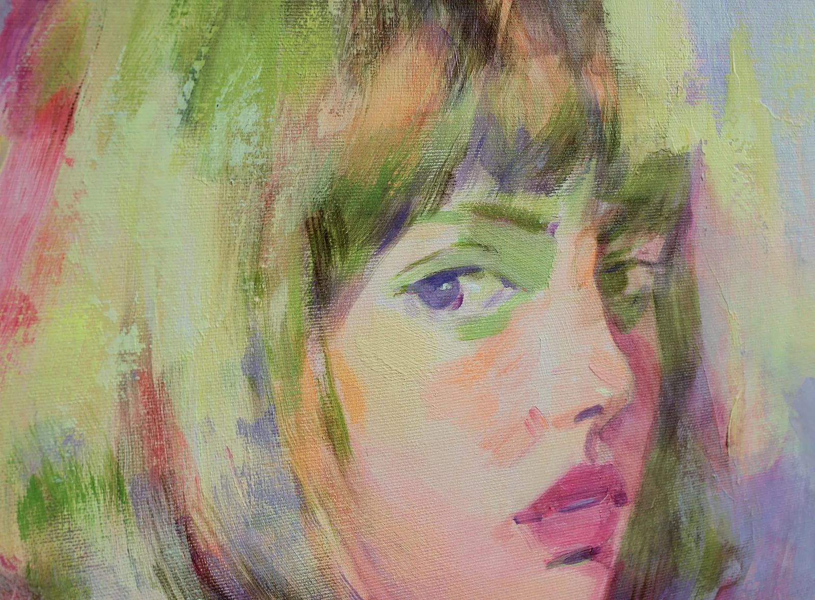 Image of ARTMAJEUR by Tetiana Shendryk, size: 50 × 50 cm, made of acrylic on canvas, Painting medium Photo 3 of 3.