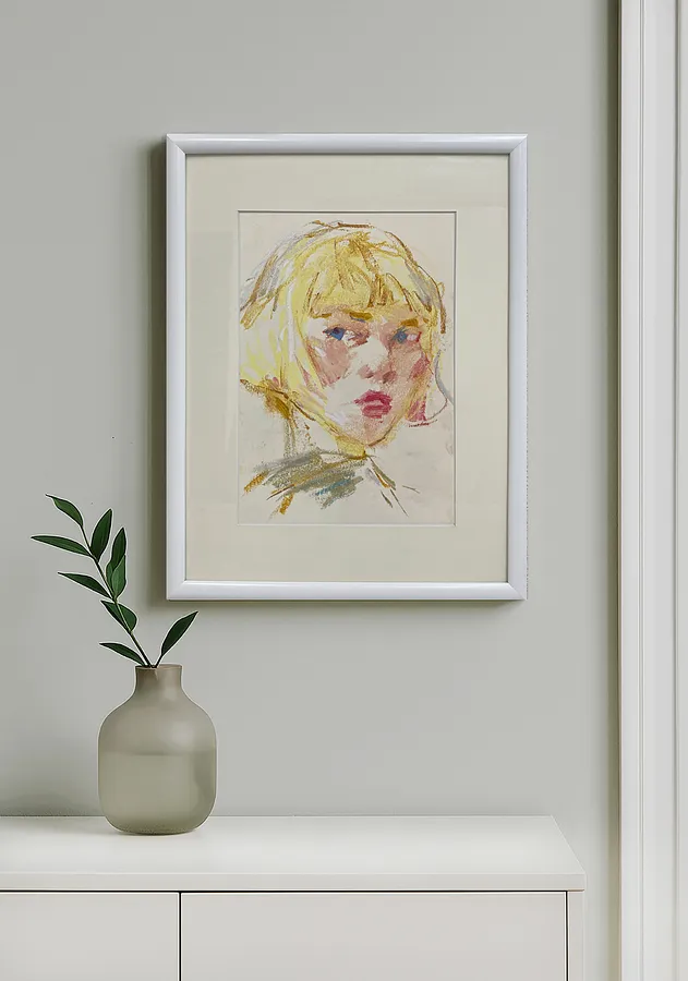 Image of Sunny by Tetiana Shendryk, size: 30 x 40 cm, made of oil pastel on paper, Drawing medium, priced at $100